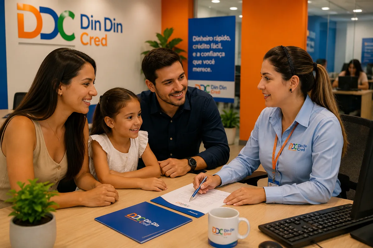 Como Planejar Sua Aposentadoria: O Guia Completo Para Garantir Uma Vida Financeiramente Tranquila Cliente em atendimento humanizado na loja da Din Din Cred — Como Planejar Sua Aposentadoria: O Guia Completo Para Garantir Uma Vida Financeiramente Tranquila
