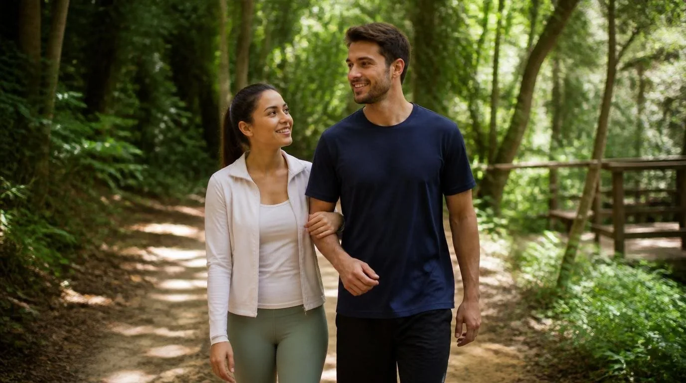 Consignado INSS vs. Empréstimo Pessoal Convencional: Comparativo Completo Casal analisando condições de crédito com tranquilidade — Consignado INSS vs. Empréstimo Pessoal Convencional: Comparativo Completo