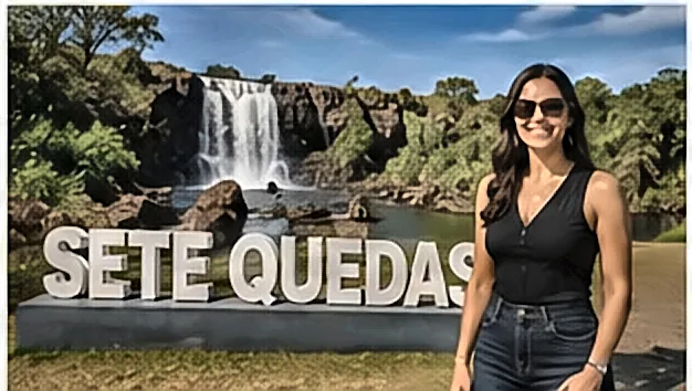 Consignado INSS em Amambai e Iguatemi MS: Aposentados do Cone Sul Placa de entrada da cidade de Iguatemi (MS) — crédito consignado com atendimento digital da Din Din Cred — Consignado INSS em Amambai e Iguatemi MS: Aposentados do Cone Sul