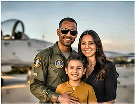 Quanto Ganha um Militar das Forças Armadas em 2026 Militar das Forças Armadas com a família — Quanto Ganha um Militar das Forças Armadas em 2026