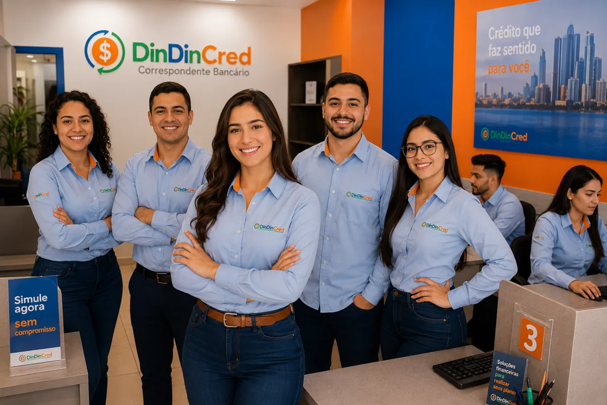 Antecipação do FGTS Pelo Saque Aniversário: Como a Din Din Cred Opera Equipe da Din Din Cred em atendimento humanizado — Antecipação do FGTS Pelo Saque Aniversário: Como a Din Din Cred Opera