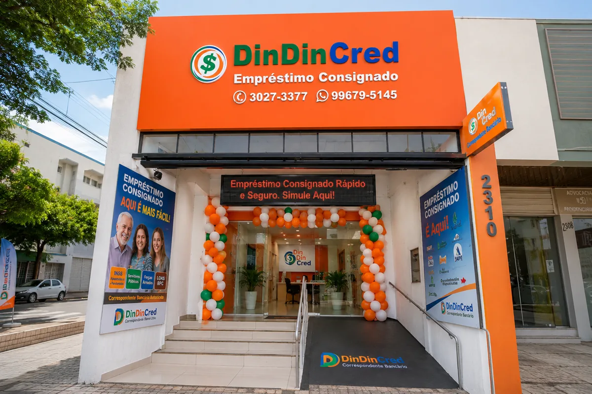 Como Reduzir a Parcela do Seu Consignado: 3 Caminhos Que Funcionam Especialista da Din Din Cred mostrando economia na parcela do consignado