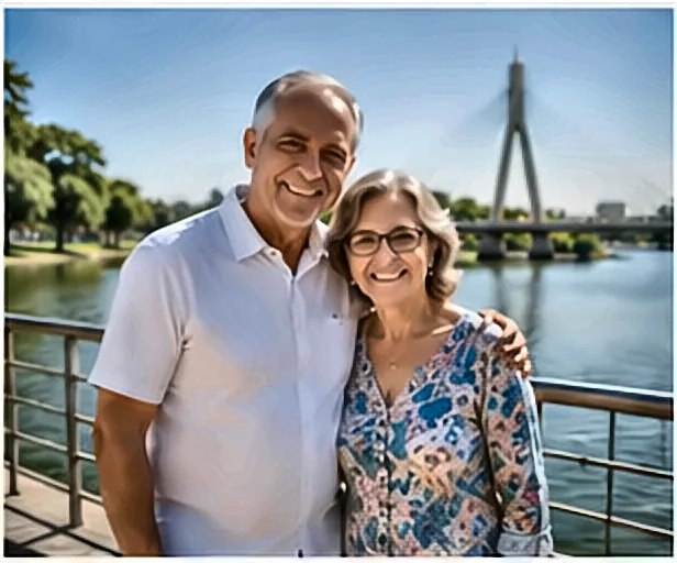 Superendividamento e Consignado: Como Usar o Crédito Certo Para Sair — Não Para Piorar Família feliz planejando as finanças — Superendividamento e Consignado: Como Usar o Crédito Certo Para Sair — Não Para Piorar
