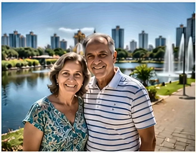 FGTS Por Doença Grave: Como Sacar em Caso de Necessidade de Saúde Família feliz planejando as finanças — FGTS Por Doença Grave: Como Sacar em Caso de Necessidade de Saúde