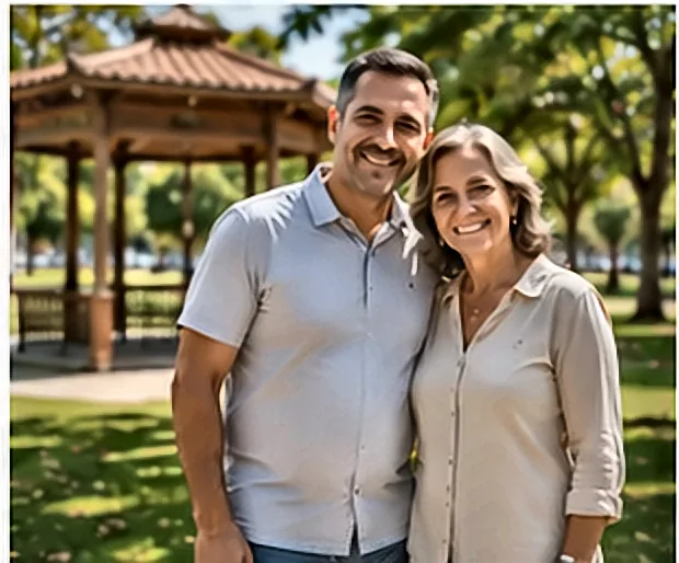 Consignado e Poupança: Como Usar O Crédito Para Gerar Renda Extra na Aposentadoria Família feliz planejando as finanças — Consignado e Poupança: Como Usar O Crédito Para Gerar Renda Extra na Aposentadoria