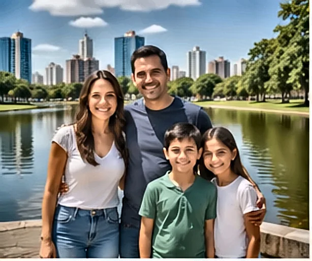 Previdência Privada: PGBL, VGBL e Como Escolher o Produto Certo Para Sua Situação Família de trabalhador celebrando conquistas — Previdência Privada: PGBL, VGBL e Como Escolher o Produto Certo Para Sua Situação