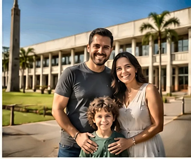 Família de trabalhador celebrando conquistas — CDB, LCI, LCA: Guia Completo de Renda Fixa Para Quem Quer Ganhar Mais Que a Poupança