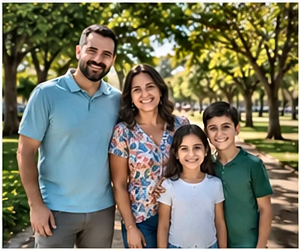 Família de trabalhador celebrando conquistas — Guia Definitivo do FGTS: Tudo Sobre o Fundo de Garantia em 2026