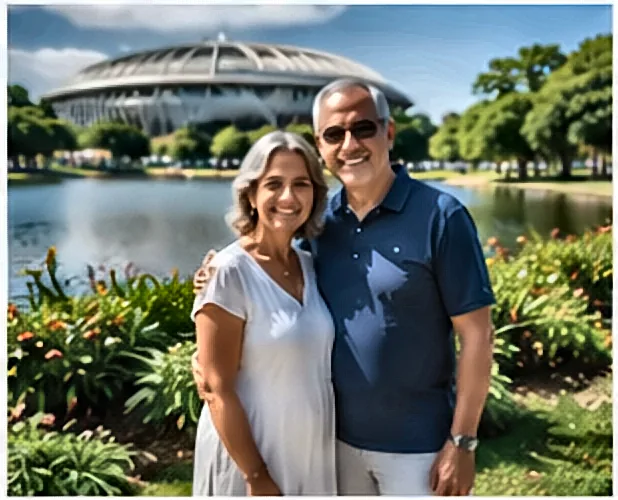 Como Calcular Quanto Posso Antecipar do FGTS: Simulações Práticas Família reunida em planejamento financeiro — Como Calcular Quanto Posso Antecipar do FGTS: Simulações Práticas