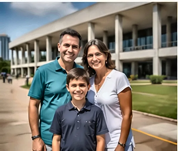 Fui Demitido no Saque Aniversário: O Que Acontece com Meu FGTS? Família reunida em planejamento financeiro — Fui Demitido no Saque Aniversário: O Que Acontece com Meu FGTS?