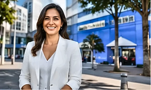 Consignado Para Viúvo e Pensionista INSS: Guia Completo Para Uma Situação Específica Mulher confiante planejando suas finanças na cidade — Consignado Para Viúvo e Pensionista INSS: Guia Completo Para Uma Situação Específica